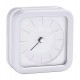 SILVER ANALOGUE ALARM CLOCK