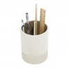 STACKERS LINEN/OATMEAL STATIONERY POT